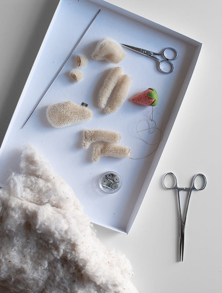 mohair teddy bear crafts pattern do it yourself