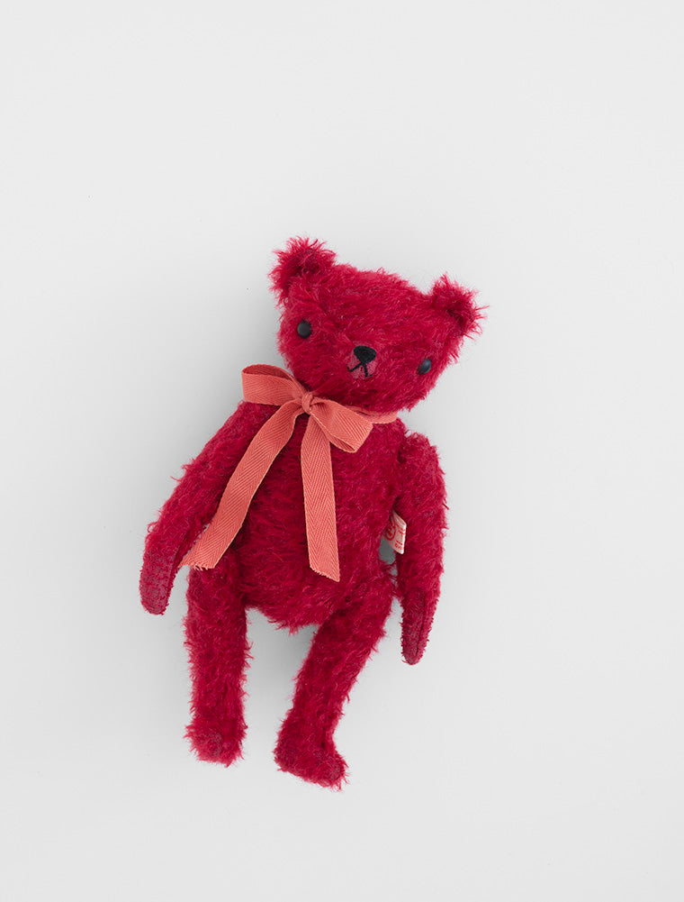 POLKA DOT CLUB Classic Bear: Handmade in the USA. Mohair Teddy Bear with Disk jointed Head and limbs.  They're made for NOW & FOREVER.