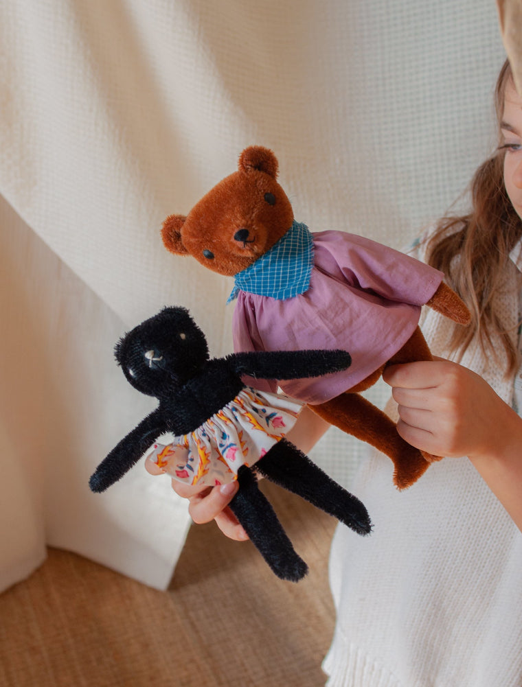 Polka Dot Club Handmade Toys. Mohair Teddy Bears for now and forever.