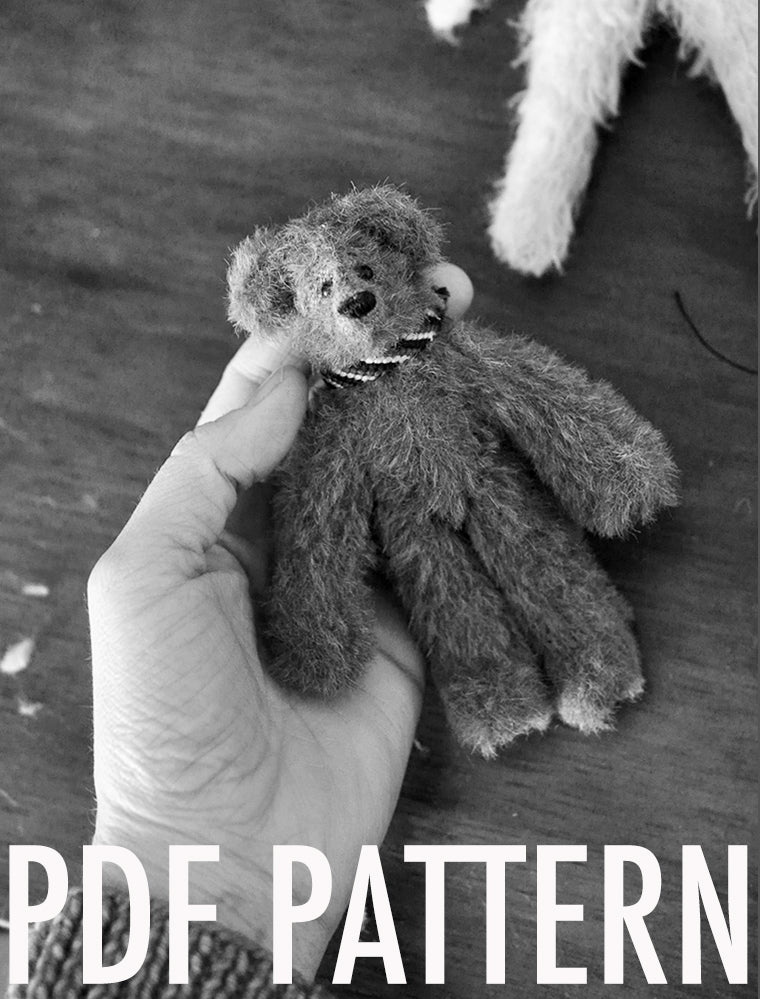 PDF PATTERN Jennifer Murphy Teddy Bear maker first bear craft