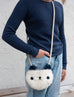 POLKA DOT CLUB Teddy Bag- purse for kids and adults mohair teddy bear
