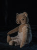 polka dot club jointed mohair teddy bear heirloom toy