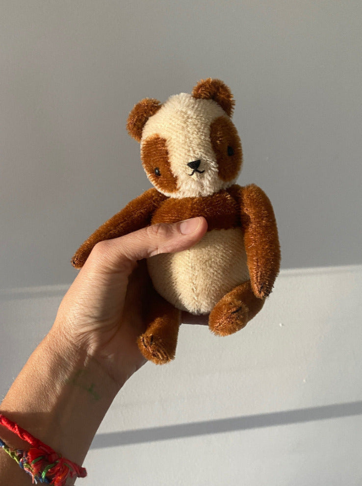 Sal The Round Mohair Bear – POLKA DOT CLUB