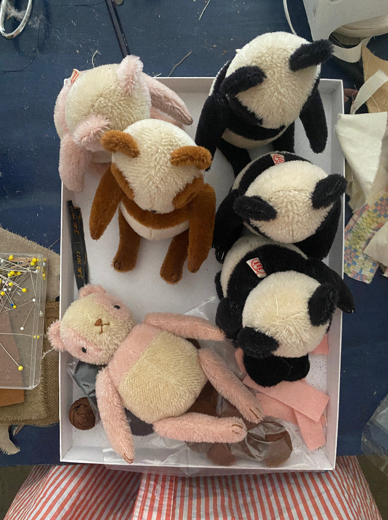 Sal The Round Mohair Bear – POLKA DOT CLUB