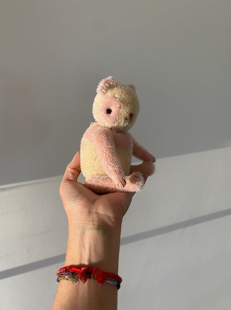 Sal The Round Mohair Bear – POLKA DOT CLUB