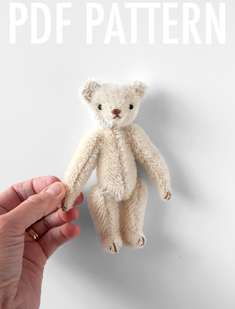 PDF Sewing Pattern: Maxwell the Little Bear