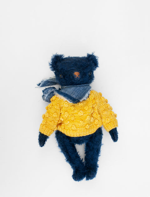 MP+PDC Bigger Classic Navy Bear in Mango: SCOUT