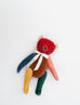 POLKA DOT CLUB- hand dyed patchwork mohair bear