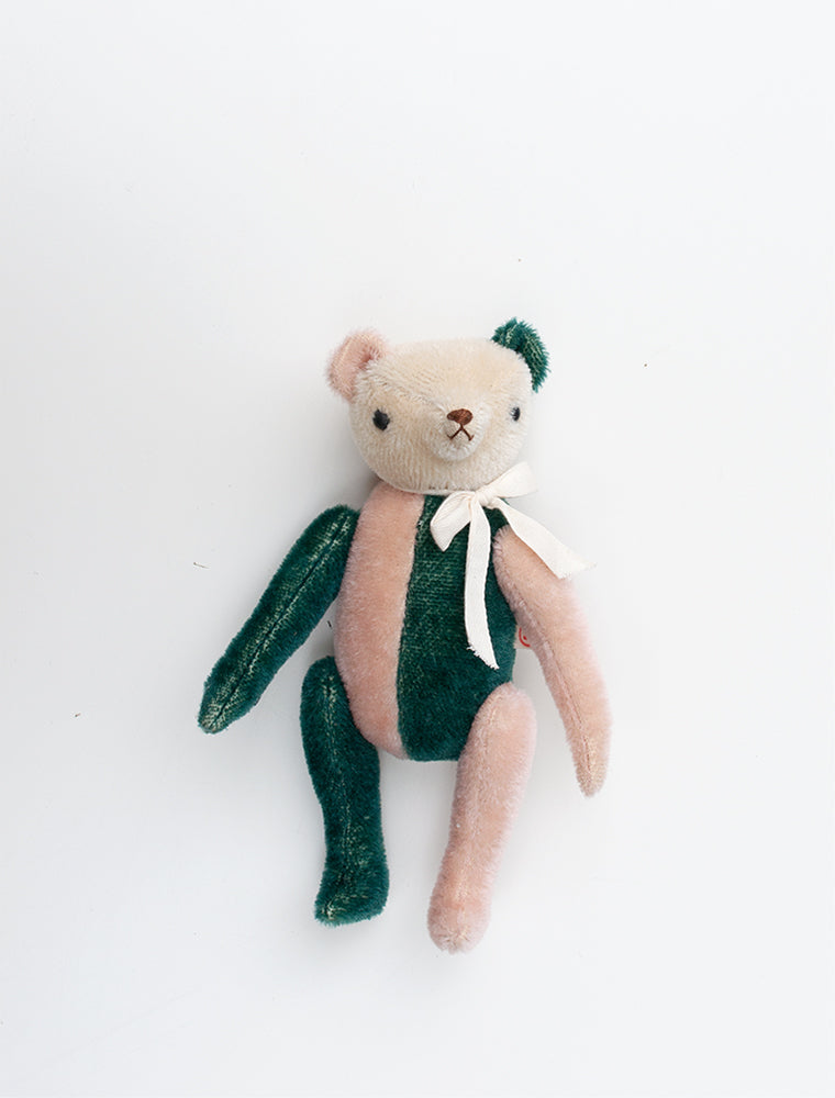 POLKA DOT CLUB- hand dyed mohair teddy bear