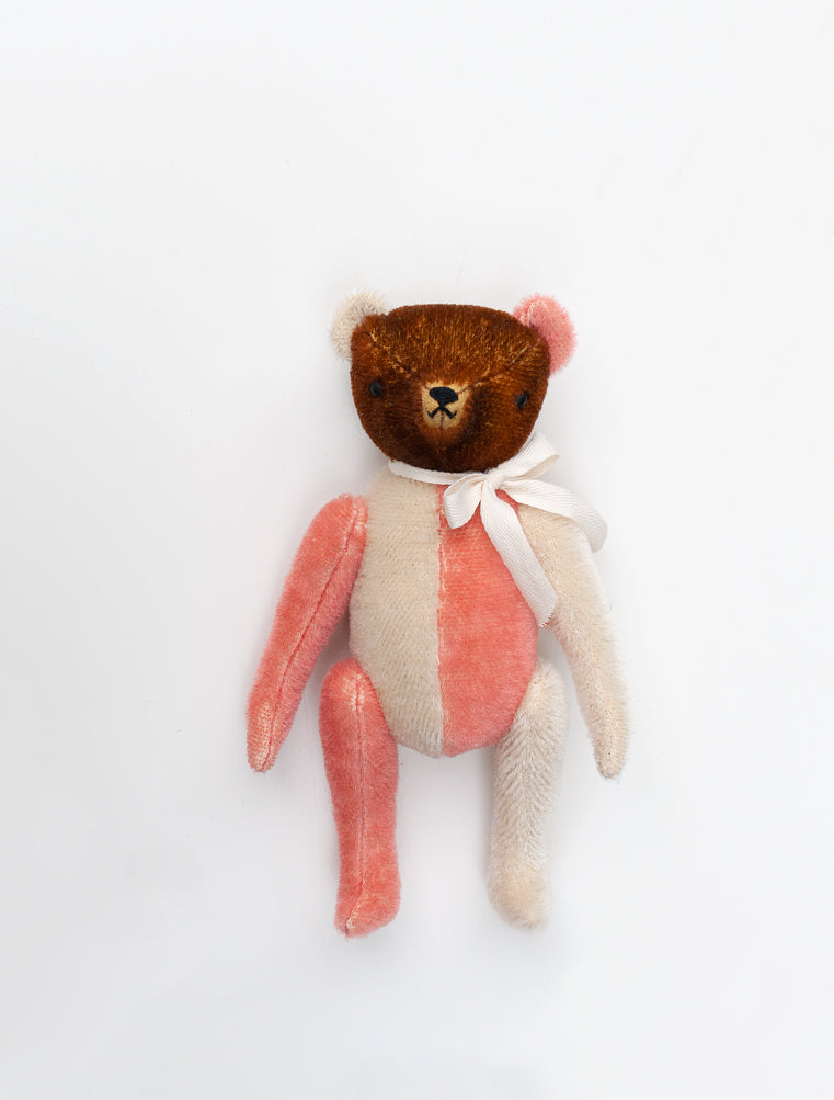 POLKA DOT CLUB- patchwork mohair teddy bear