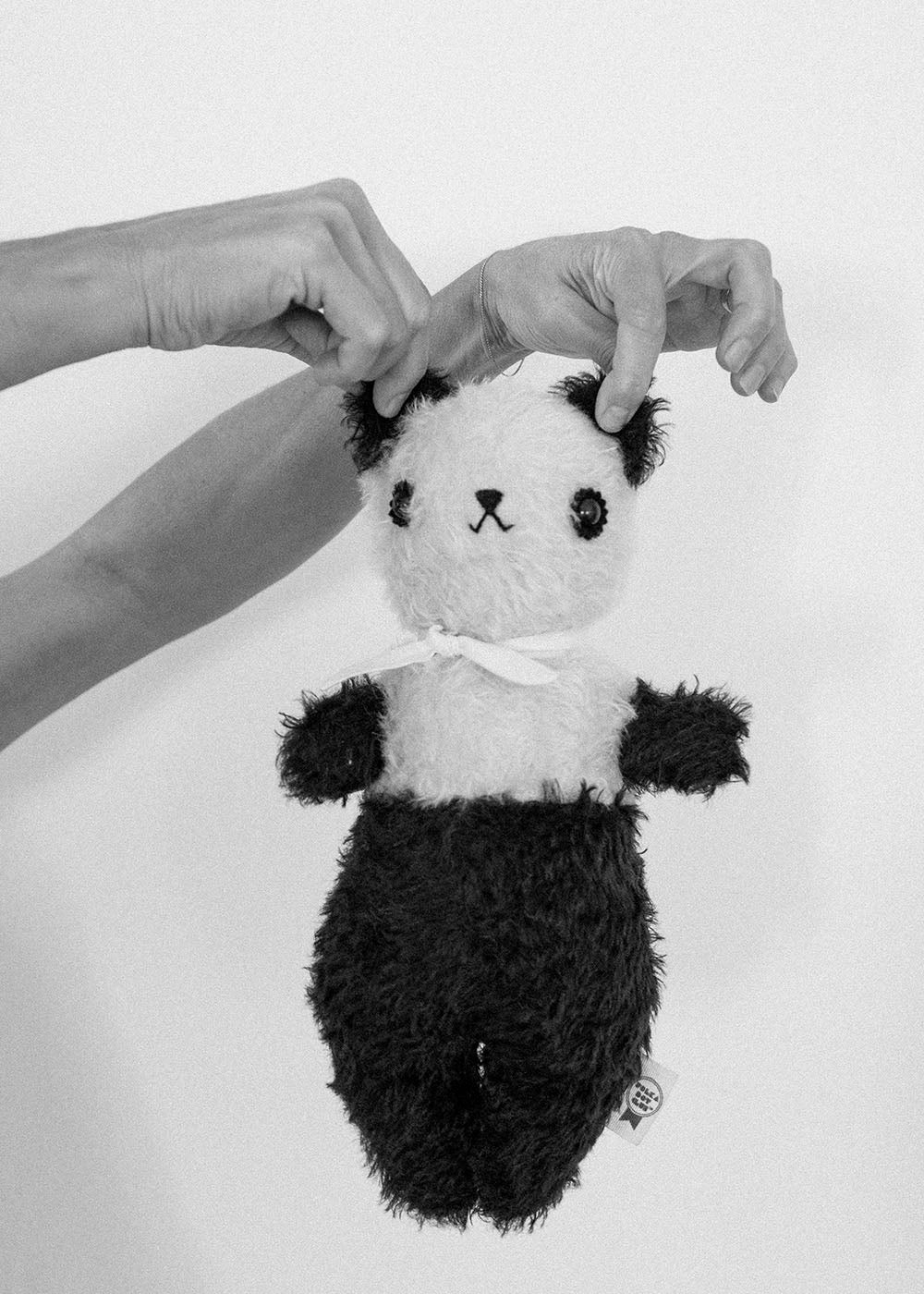 a teddy bear forever. handmade mohair teddy bear