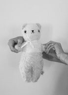 handmade fluffy mohair teddy bear