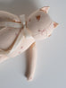 One-of-a-Kind * Embroidered Medium Peach Cat