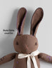 *CUSTOM* Embroidered Large Cream Rabbit
