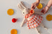 Mina new Polka Dot Club Rabbit Toy hand made in India