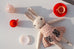 New Hand Made Rabbit Toy Dolls from the POLKA DOT CLUB heritage toys for now and forever