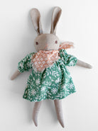 Winona the Rabbit - Handmade Cotton Rabbit Toy from the POLKA DOT CLUB