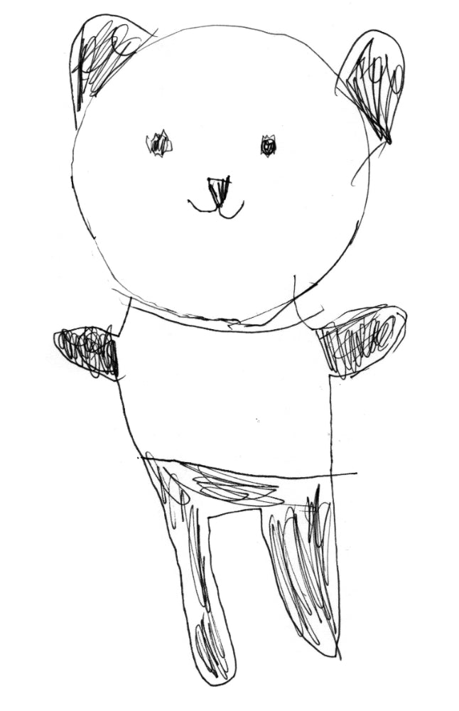 PDC Bear - Cream & Pink – POLKA DOT CLUB