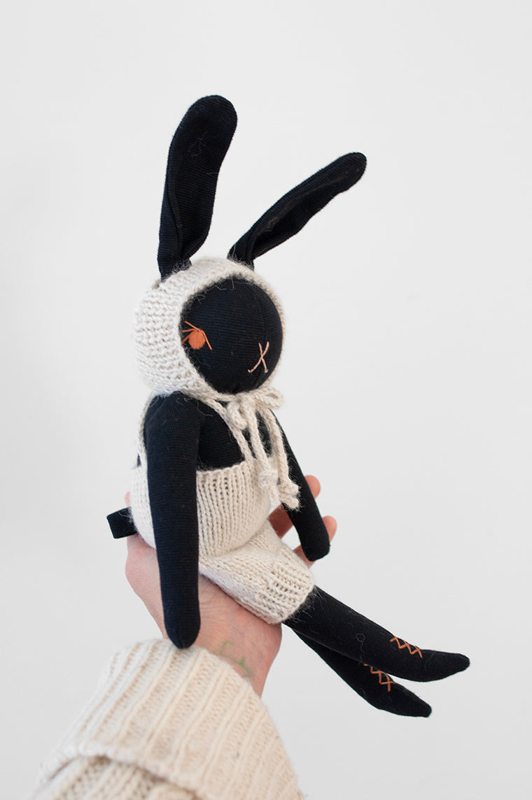 Medium CLUB POLKA DOT Rabbit PDC+MP Rabbits PDC Black in Dot Kids