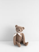 Polka Dot Club Mohair Jointed Teddy Bear- handmade in the USA