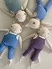 PDC Large Cream Cats - Hand Dyed Romper