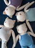 PDC Large Cream Cats - Hand Dyed Romper