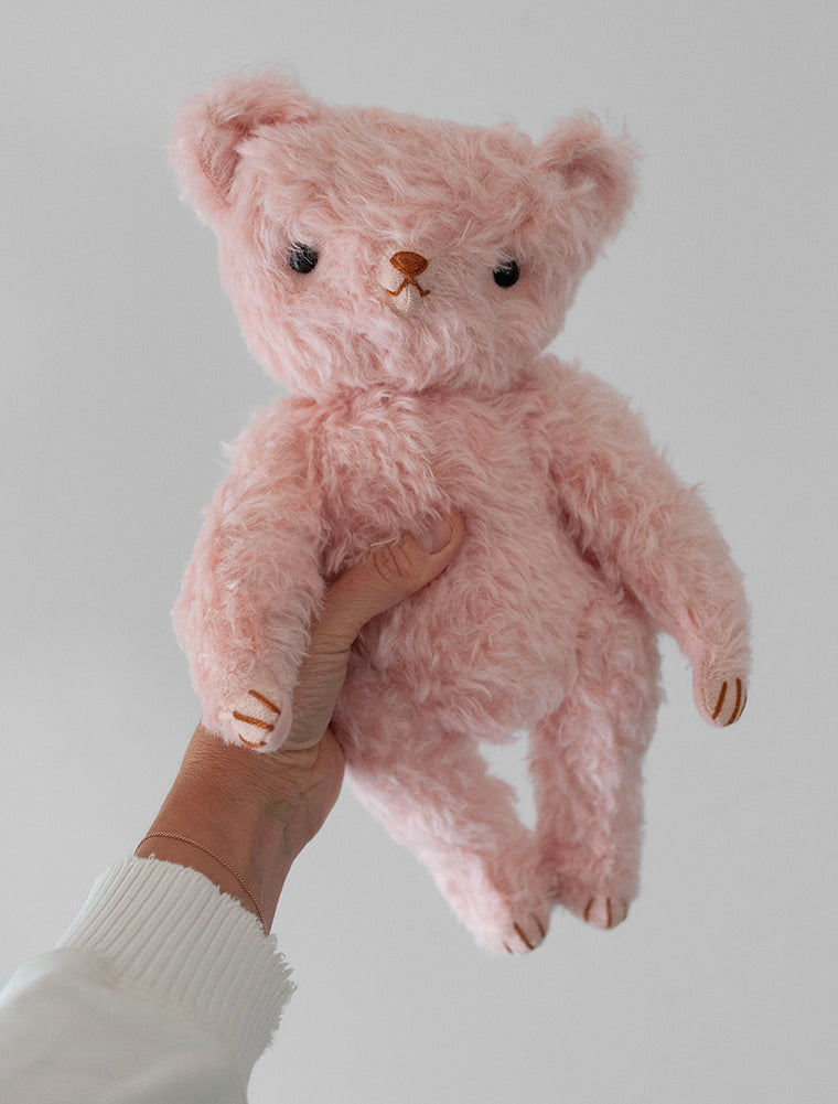 polka dot club クリーム ピンク ベア PDC Nina Bear - Pink - Preorder – POLKA DOT CLUB