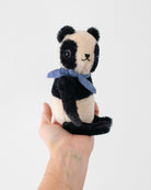 mohair teddy bear- Sal the round bear
