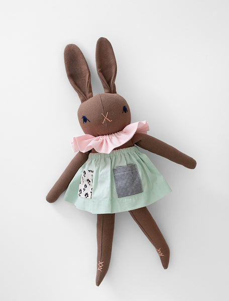 PDC Medium Brown Rabbit: MAEVE - POLKA DOT CLUB