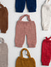 PDC Handknit alpaca Overalls- Large