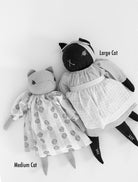 POLKA DOT CLUB 100% cotton handmade doll clothes. Valentine's Day Dress Up Pretend Play. MADE IN THE USA