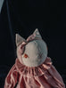 PDC Cream Large Cat in Pink Cutwork- LOTTIE