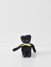 polka dot club mohair teddy bear black heirloom toy
