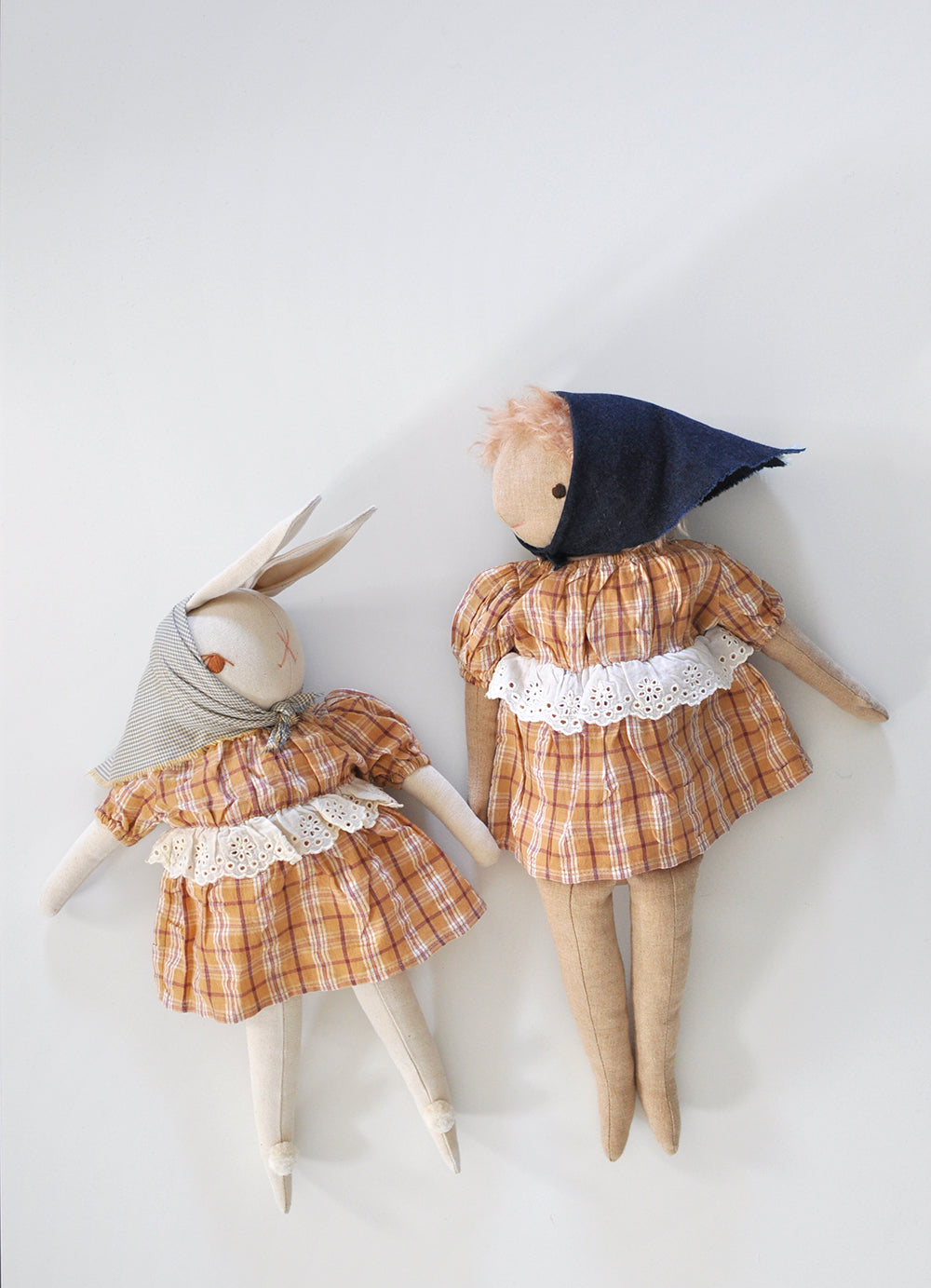 PDC + Apolina Large Cream Rabbit- Anne – POLKA DOT CLUB