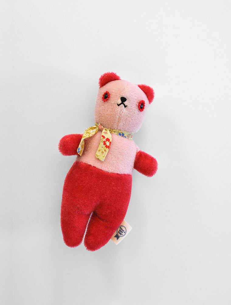 PDC + DÔEN hand dyed PDC Bear: pink/strawberry