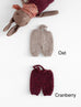 PDC handknit alpaca Overalls - SMALL