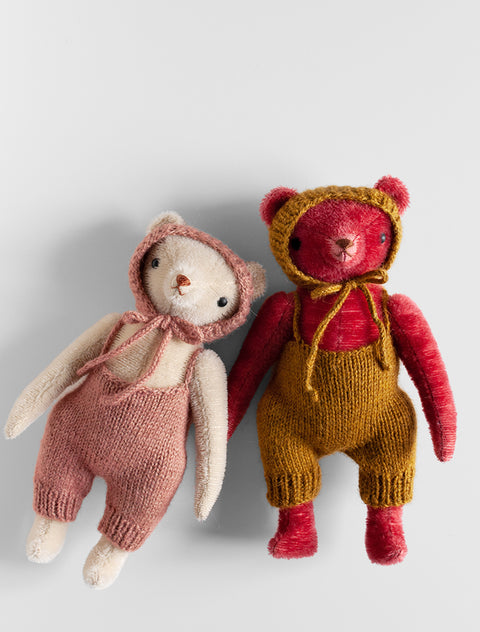POLKA DOT CLUB- classic jointed mohair teddy bear