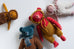 PDC Classic Bear in handknit Sweater & Woolen Scarf